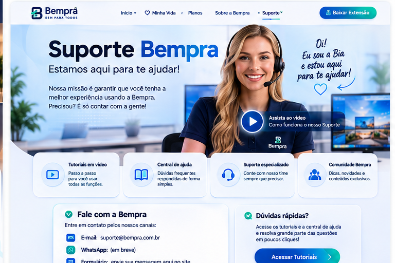 Bempra | Suporte