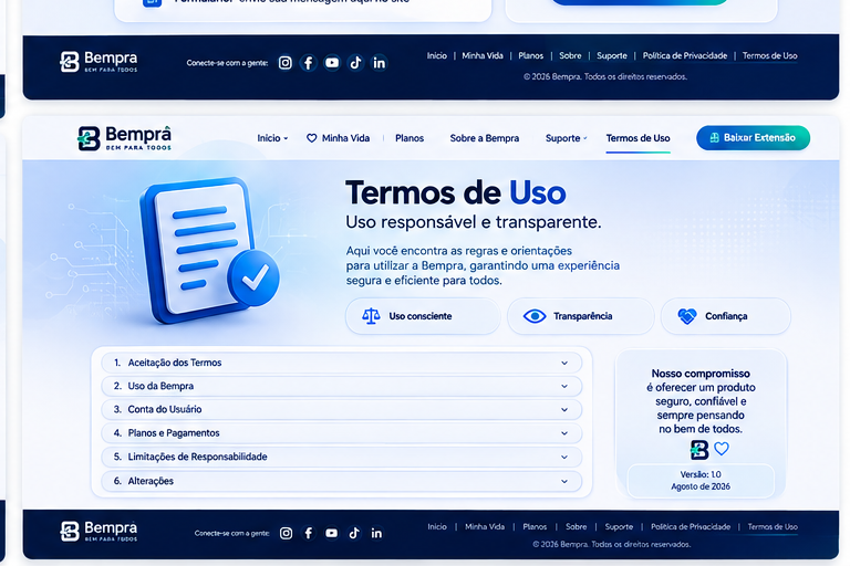 Bempra | Termos de Uso